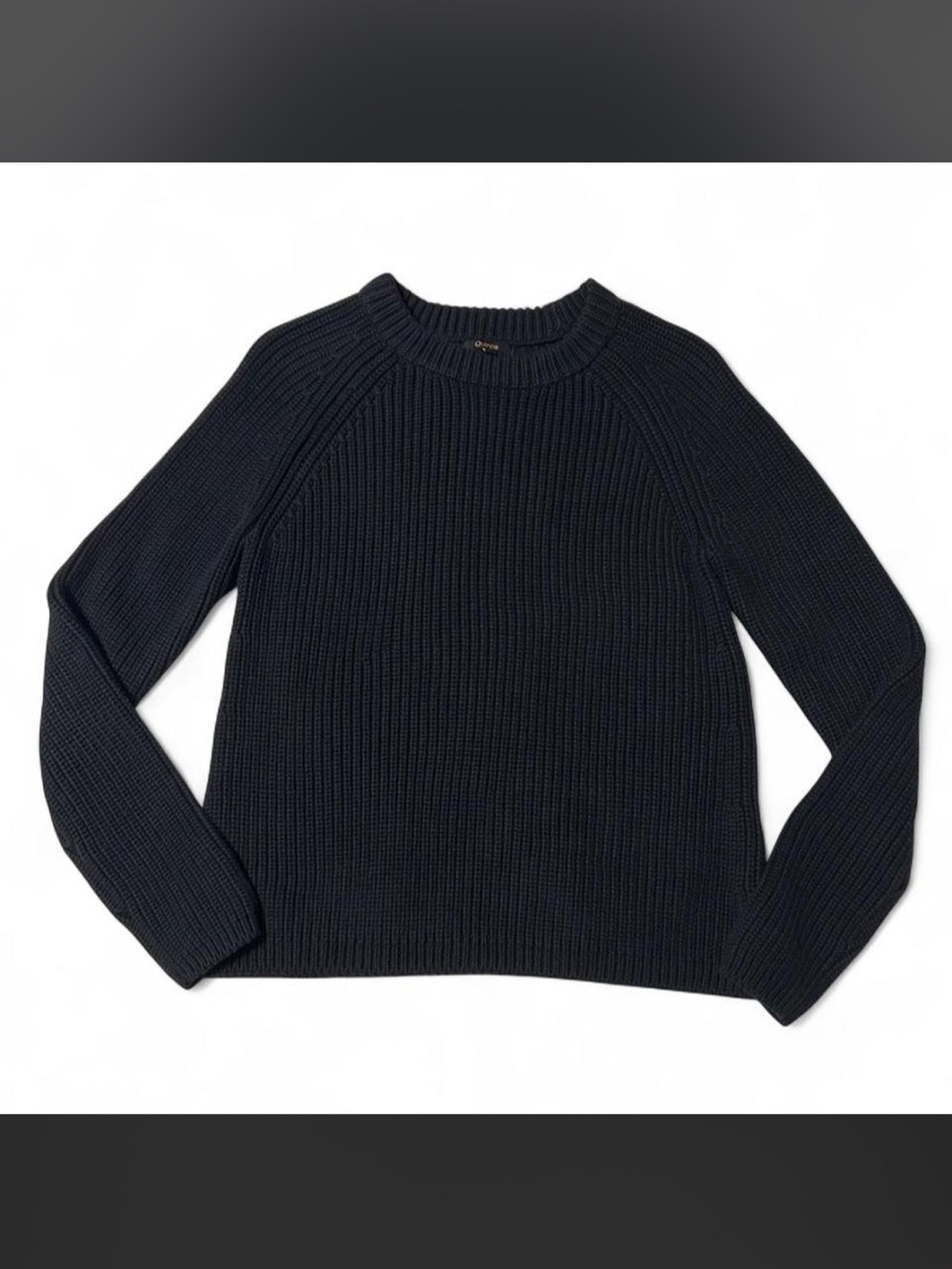 ✨ Quince 100% Organic Cotton Fisherman Crewneck Sweater ✨